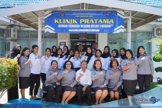 Klinik Pratama Rutan Kelas I Medan Bekali CPNS Tenaga Kesehatan